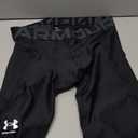 Under Armour Men's Armour HeatGear 3/ 4 Leggings , Black (001)/ Pitch Gray, Large
