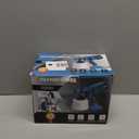 Paint Sprayer 1000W High Power Electric Spray Paint Gun with Adjustable Spray Width Knob,1400ML Container,4 Nozzles & 3 Patterns,Easy to Clean for Furniture Cabinets House Painting Blue