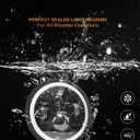 7 Inch Round Headlights DOT Approved Brighter Jeep LED Headlight Amber Halo Hi/Low Sealed Beam H6024 LED Headlight Compatible With Ford Chevy Miata Jeep Wrangler JK TJ LJ CJ Hummer H1 H2 etc