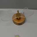 Chrasy 10W LED Wall Light Indoor, Modern LED Wall Sconce, Creative Acrylic Butterfly Wall Lamp with Golden Color Base for Bedroom Living Room Office Restaurant Hallway, 3 Color Temp Adjustable