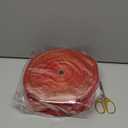 Threehoney 60 Yards Christmas Red Velvet Wired Ribbon with Gold Edge 2.5 Inch Large Ribbon Trim Tools for DIY Crafts Garland Wreath Tree Topper Floral Bouquets Gift Wrapping for Holiday Decoration