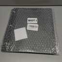 2 x WOT I 1-Pack Telescoping 3 Ring Binder Notebook - Customizable Cover, 5 Dividers & Pocket Folder in One Slim Organizer (60 Sheets Included), Black