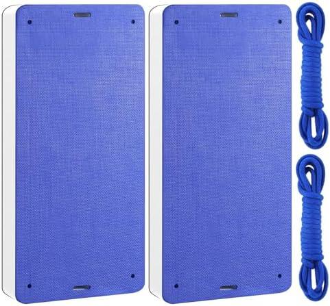Innconee 2 Pcs PWC Boat Fender with Cords, Boat Bumpers for Docking, Dock Bumper PWC Fender Bumper for Motorboat Boats Dock Accessories