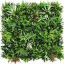 ODTORY Artificial Boxwood Topiary Hedges Panels: 20'' x 20'' 12P(33.5 sqft) | UV-Protected, Fake Grass Backdrop, Fence Privacy Screen, Patio/Balcony/Garden/Backyard, Indoor Outdoor Green Wall Decor