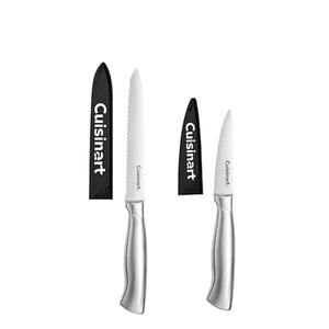 Cuisinart 2-Piece Utility Pairing Stainless Steel Knife Set, includes 5.5" Serrated Utility and 3.5" Pairing Knife