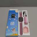 Smart Watch for Kids Girls Gift Age 3-12 with 39 Games Alarm Clock Camera Video Music Player Pedometer Flashlight 12/24 hr HD Touch Screen Kids Smart Watch Birthday Toys for Girls Ages 4 5 6 7 8 9 10 (Pink)