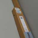 Ivilon Drapery Treatment Window Curtain Rod - Acrylic Ball 1 inch Pole. 48 to 86 Inch. Satin Nickel