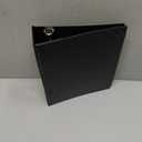 Avery Mini Binders, 5.5" x 8.5", 2 Inch Round Rings, Black, Durable Ring Binder, Label Holder (27554)
