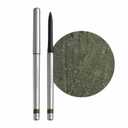 Sandstone Scandinavia Hypoallergenic Waterproof Metallic Eyeliner Pencil Green Fragrance-Free, Vegan Smudge-Proof Eye Liner for Sensitive Eyes