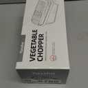 Vegetable Chopper,12-in-1 Multifunctional Food Chopper,Professional Onion Chopper with 7 Blades,Vegetable Cutter with Container for Salad,Potato,Carrot,and Garlic; Essential Kitchen Tool(Grey) (Gray)