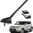 BASIKER Short Antenna Compatible with Kia Soul Sportage Sorento Carnival Sedona, Car Kia Roof Antenna Base Replacement, 7 Inch Kia Accessories Internal Copper Coil for Enhanced Car Radio Reception (7 INCH-base1)
