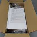 Set of 2 Industrial Table Lamps with USB C+A Ports and Outlet, Fully Stepless Dimmable Bedside Lamps for Bedrooms, Nightstand Desk Lamp with Glass Shade for Reading Living Room Office (Bulbs Included)