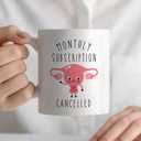 Hysterectomy Recovery Gifts Coffee Mug, Uterus Gifts, Funny Hysterectomy Get Well Ceramic Coffee Tea Cup Mug 11oz