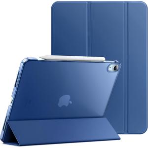 JETech Case ONLY for iPad Air 11-Inch M4/M3/M2 (2026/2025/2024), iPad Air 5/4 (2022/2020 5th/4th Generation 10.9-Inch), Slim Stand Hard Back Shell Cover with Auto Wake/Sleep (Navy)