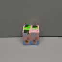 Orange Juice Box Floss Dispenser, Pack Of 4