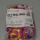 fun shack Go Go Girl Costume Women Disco Dress, 70s Gogo Outfit for Women, Retro Party Wear, Fun Dance Attire (Small)