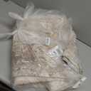 Washable Area Rug 3'x5' Vintage Traditional Floor Cover Foldable Thin Rugs Retro Kitchen Indoor Distressed Non Slip Carpet Floral Print Mat Bedroom Living Room (Rust-colored Vintage Flowers)