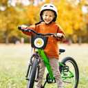 BESPORTBLE Kids Bike Basket Plastic Front Handlebar Bicycle Lift Off Baskets for Children Bike Accessories (Black) Size S