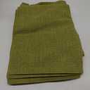 Kevin Textile Burlap Linen Placemats Set of 6 Heat Resistant Dining Table Place Mats Washable Kitchen Table Mats for Dinning Party Holiday Indoor Outdoor, 13 x19 inches, Linden Green