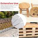 Hilitchi 5000PCS 18 Gauge 1 Inch (25mm) Brad Nails Assortment Kit, Galvanized Straight Finishing Nail for Repairing Molding Cabinetry Building Assembly