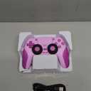 IWGAME RGB Wireless Controller for PS-5/PC, Hall Effect Joysticks & Triggers Gamepad with programmable/Remap/Turbo Functions, Dual Vibration, 3.5MM Audio Jack (Purple)