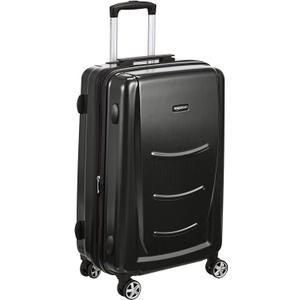 Amazon Basics Hard Shell Carry On Spinner Suitcase Luggage - 30.7 Inch, Slate Grey