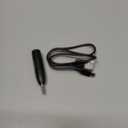 Bluetooth Aux Adapter, Wireless Bluetooth Car Adapter, Mini Portable 3.5mm Aux Receiver for Car, Headphones, Home Stereo Music System (Black)