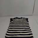 BTFBM Casual Dresses for Women 2025 Summer Striped Tshirt Short Dress Loose Cap Sleeve Beach Vacation Clothes Pockets M