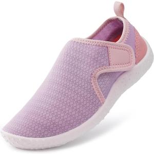 WHITIN Little/Big Kids Shore Explorer Water Shoes | Boys/Girls Aqua Socks | Barefoot Freestyle, Size 32