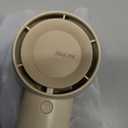 JISULIFE Handheld Portable Turbo Fan [16H Max Cooling Time], 4000mAh USB Rechargeable Personal Battery Operated Mini Small Pocket Fan with 5 Speeds for Travel/Outdoor/Vacation/Concerts - Brown