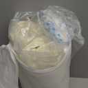 EASELAND Firm Pillows Shredded Memory Foam with Adjustable Fill - Standard Size Set of 2, Removable Cooling Cover for Hot Sleepers, Cool Bed Pillow for Side Back Stomach Sleepers