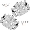 cciyu Front Left & Right Brake Calipers Assembly w/Bracket 19B2870 19B2871 For Infiniti 2006-2019,For Nissan 2009-2020