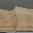 ITSOFT Memory Foam Bath Mat 31x20, Non Slip, Machine Washable, Quick Dry & Absorbent Rugs, Bath Mats for Bathroom Floor, Tub & Shower, Bathroom Rug, Beige