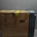 DUMOS Gaming Ergonomic Office Chair for Adults, Height Adjustable Computer Desk Chair with Flip-up Armrests, PU Leather Swivel Video Game Chair with 360 Rolling Wheels, Pink (19.7"D x 26"W x 41.8"H)