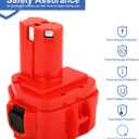 Exmate 12V 3500mAh Battery Replacement for Makita PA12 1220 1222 1233 1200 1201 1234 1235 192681-5 Cordless Power Tools