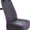 Active Pets Dog Car Seat Cover, Waterproof Front Seat Protector for SUV Truck Sedan, Pet Safety Travel Comfort System with Universal Fit, Pink