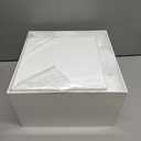 NIUBEE Buffet Risers Display Shelf: 6PCS Acrylic Risers for Food Dessert Catering Figures Collectible Show - White Cube Display Nesting Riser with Hollow Bottoms 8"x9"x10"