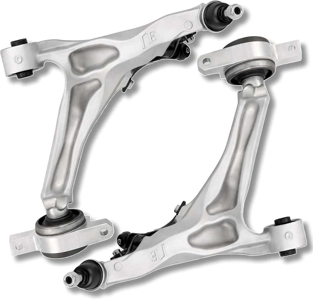 2PCS Front Lower Control Arm for Infiniti 2008-2010 EX35, 2013 EX37, 08-2013 G37, 2014-2021 Q50, 14-2015 Q60, 14-2017 QX50, for Nissan 09-2020 370Z CMS301111 CMS301112