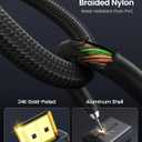 Silkland 8K HDMI Extension Cable 3.3FT/1M HDMI Extender 2.1, 8K@60hz 4K@120hz HDMI Male to Female Adapter,Ultra High Speed 48Gbps HDMI Cord Compatible with Fire Stick Roku TV Blu-Ray Laptop PS5/4 Xbox