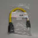 NEMA 5-15P to L14-30R Generator Adapter Cord, Heavy Duty 10AWG Power Extension Cable, ETL Listed Twist Lock Plug, Household 15Amp 3Prong Male to 30Amp 4Prong Locking Female