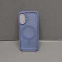 Miracase Magnetic for iPhone 17 Case (Compatible with MagSafe) with Screen Protector Military-Grade Protection, Anti-Fingerprint Translucent Matte Phone Cover for iPhone 17 6.3 inch, Light Blue