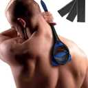 baKblade 3.0 Stealth Back Shaver  23" Handle  Includes 3 Extra Blade Refills  Pain-Free Shave for Men