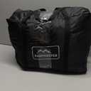 KAMPKEEPER 5pcs Sidewalls for 10X10 Commercial Instant Canopy Tent, Converts Canopy into Tent for Camping with Removable SUV Tailgate - Black (Canopy Pole/Shelter NOT Included)