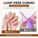 UNA GELLA Super Strong Nail Glue: 2Pcs*10ml Semi Solid Nail Glue for Press Ons No Lamp Needed 10s Quick Drying Solid Nail G lue Gel Upgraded for Acrylic Fake Nails Extension Long Lasting