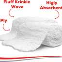 HEALQU Kerlix Type Gauze Bandage Rolls - 4 in x 4.1 Yds, 6 Ply - 24 Single Sterile Pocuhes - Extra Absorbency, Latex Free, Hospital Grade Cotton Krinkle Fluff Bandage Wrap - Wound Care & First Aid