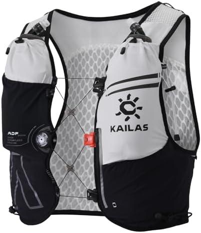 KAILAS FUGA AIR 8 Ⅳ Running Hydration Vest Hydration Pack Lightweight with Two TPU Water Bladders for Women Men Trail Cycling Hiking, M