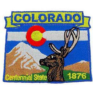 EagleEmblems PM6706 Patch-Colorado (State MAP) (3'')