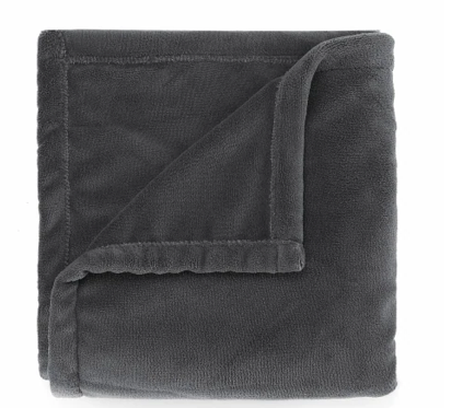 Sunbeam Microplush Heated Blanket Full, Grey