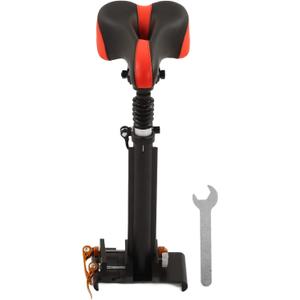 KENANLAN E Saddle Electric Scooter Seat Fits for Xiaomi M365, Adjustable Universal Punch Scooter Seat Attachment, Folding Seat Replacement