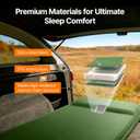 OGERY Self-Inflating Sleeping Pad, 3" Memory Foam Camping Mattress